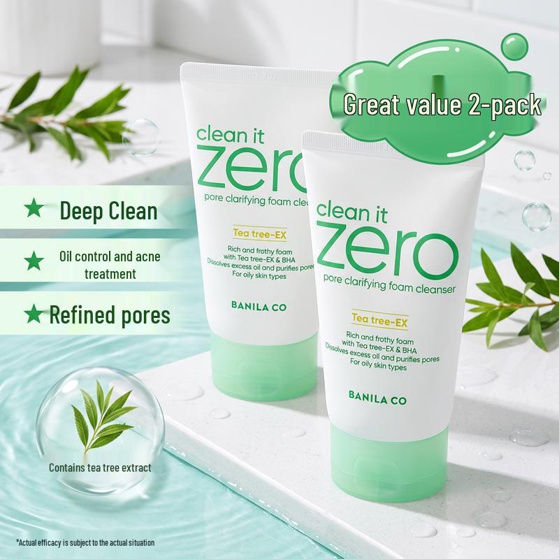 Banila Co Clean It Zero Fresh Acne Cleansing Cream Duo Set
