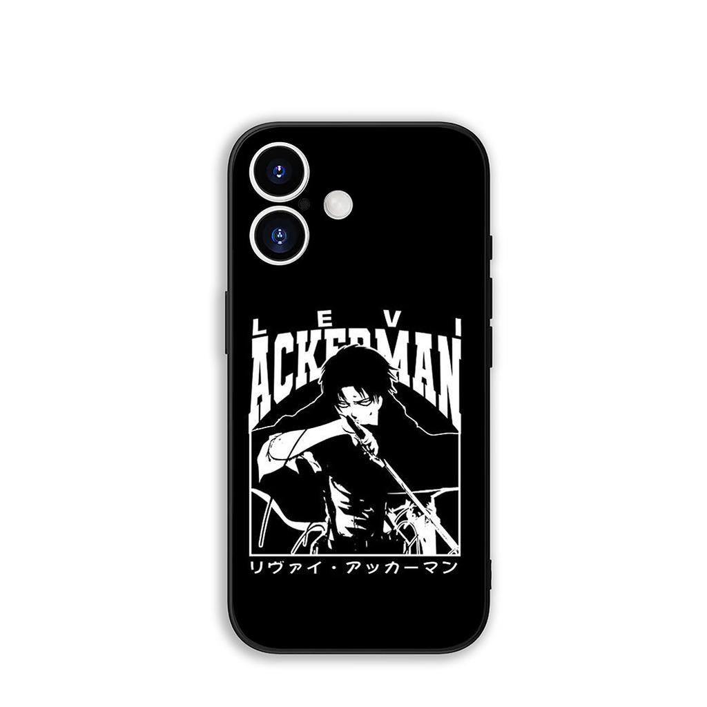 Coque Cover for OPPO A80 A60 A40 A38 A79 A16 A17 A58 A78 A94 A95 A57 A15 A74 A53 A96 A98 Case Attack On Titan Levi Eren Jaeger