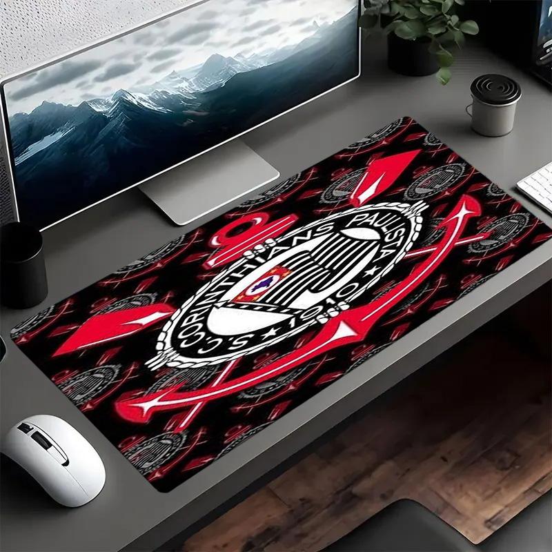 Corinthians Fc Crest Mouse pad Mouse pad, Gaming Mouse Pad, keyboard pad, Desk Decor for computer notebook Fan Gift Birthday Gift