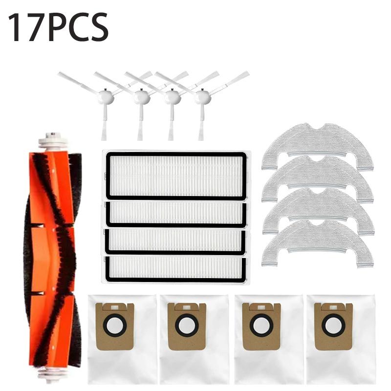 For Accessories Dreame Bot D10 Plus RLS3D Robot Vacuum Cleaner Hepa Filter Mop Main Side Brush Dust Bag Replacement Parts