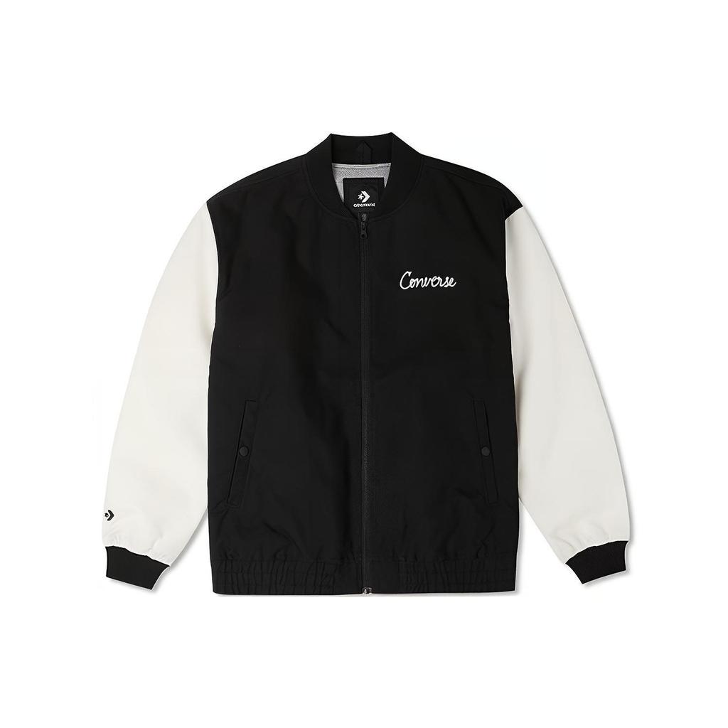 Converse Jackets Men's Black V Neck Moderate Other 10025514-A03