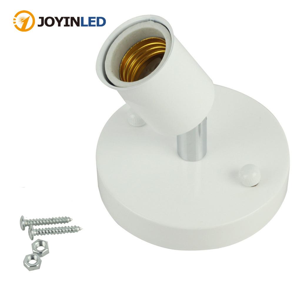 

JOYINLED Industrial Vintage Pendant Light 180 Degree Rotation Ceiling Light Adjustable Metal Lamp Base for Museum Restaurant білий
