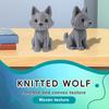 3D Printed Woven Style Wolf Creative 3D Toy Home Decor Ornament