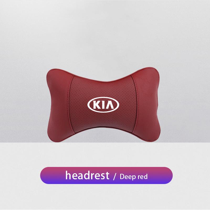 BBEG3 1Pcs Car Seat Headrest Neck Support Pillow Soft Pad For KIA RIO Ceed EV6 EV9 Stinger Forte Niro K9 K5 Soul Sorento Cerato Optima
