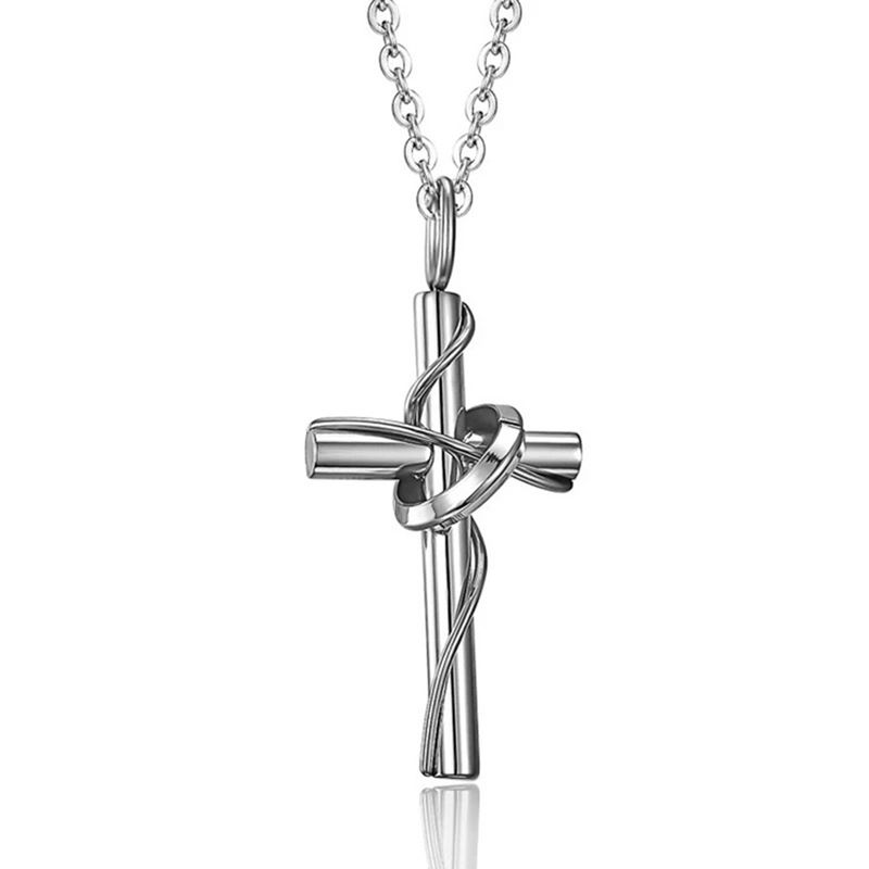 

Small Bottom Same Cross Titanium Steel Necklace Women Ins Cold Style Sweet Cool Gyaru Choker Subculture Y2g Necklace Silver Cross Necklace
