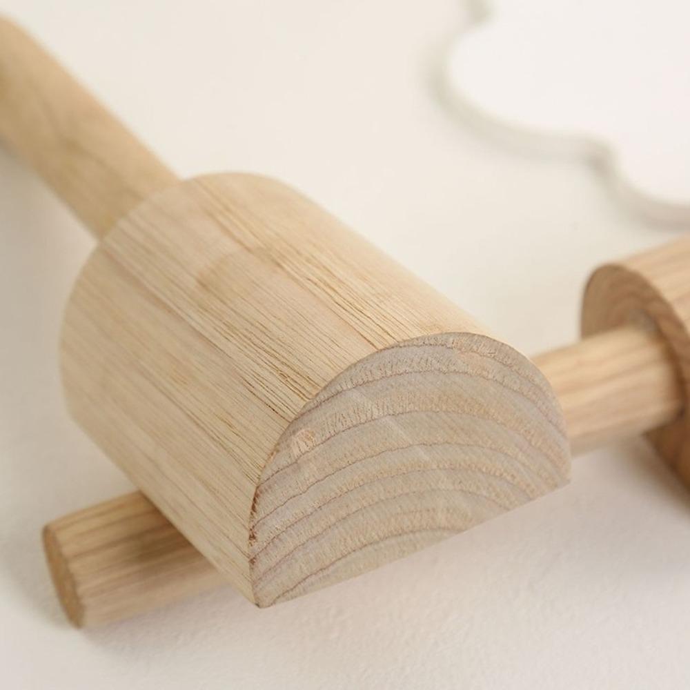 with Handle Mud Hammer Wooden Mud Molding Tool Pottery Mud Plate  Shaping Porcelain Cup