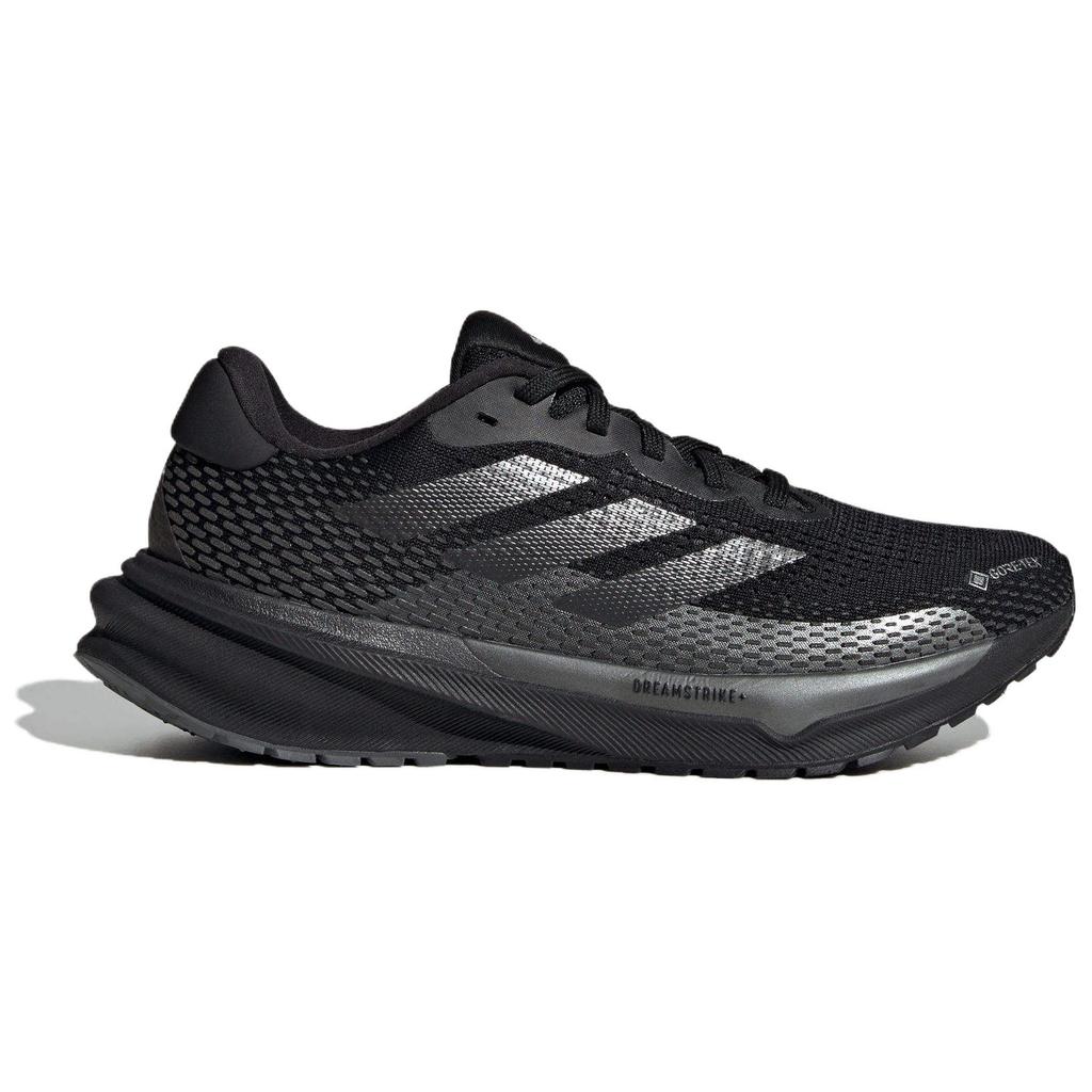 Adidas Supernova GORE-TEX Soft Comfortable Slip-Resistant Durable Low-Top Running Shoes Women Sneaker Black ID6304