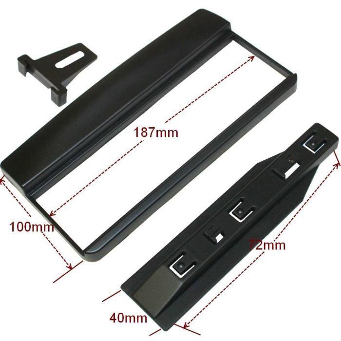 Adaptateur autoradio - AERZETIX - Ford - Noir - Universel - ISO