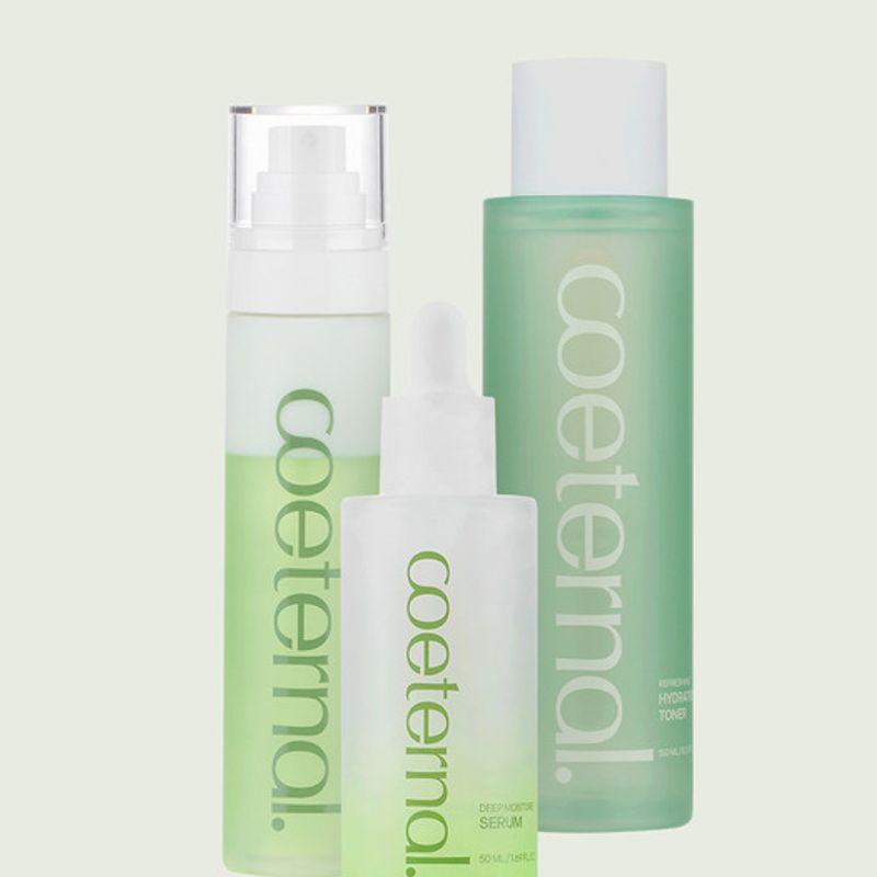 Coeternal Refreshing Hydration Toner 150ml + Deep Moisture Serum 50ml + Instant Glow Mist 120ml Toner 150ml + Serum 50ml + Mist 120ml
