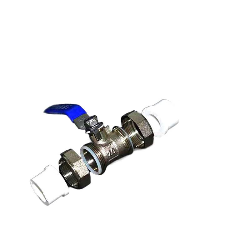 PPR Double Union Ball Valve