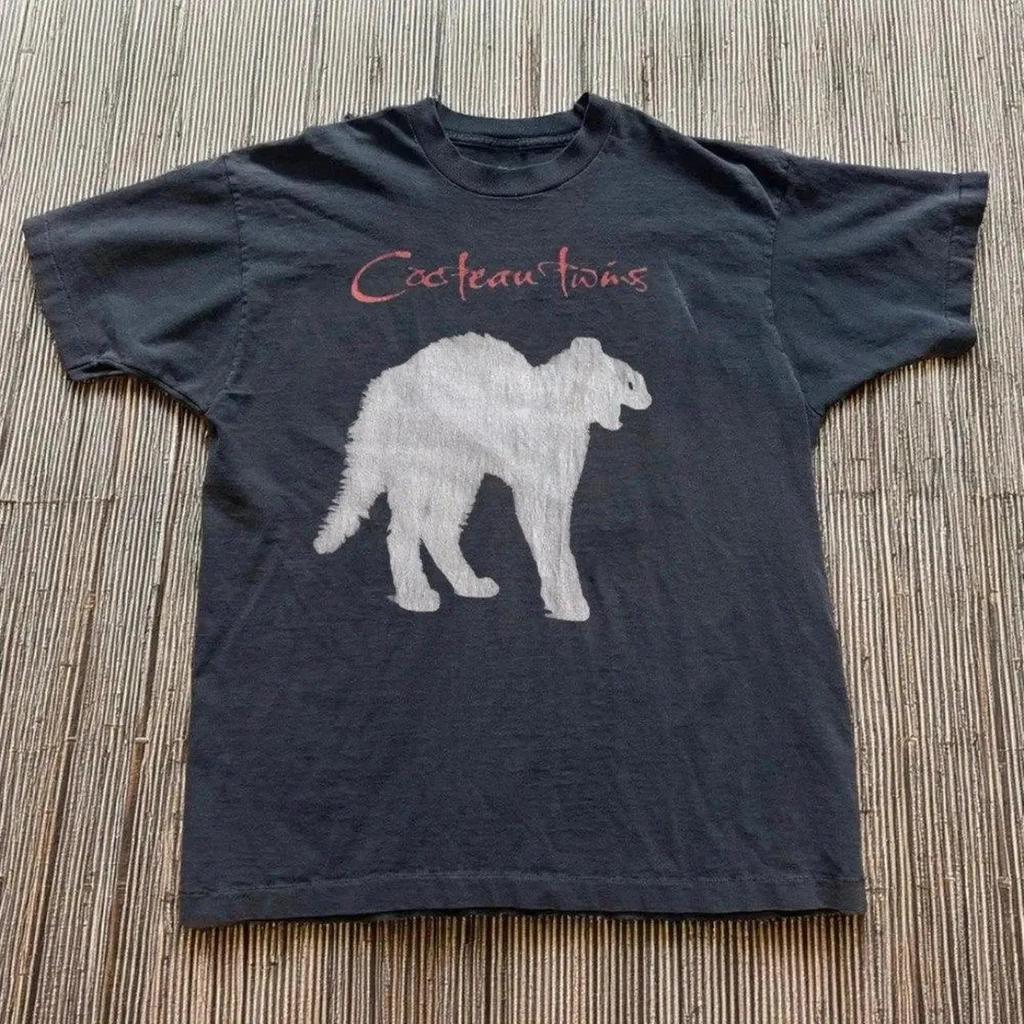 Cocteau Twins Cat Vintage 90s Alternative Unisex Graphic T-Shirt