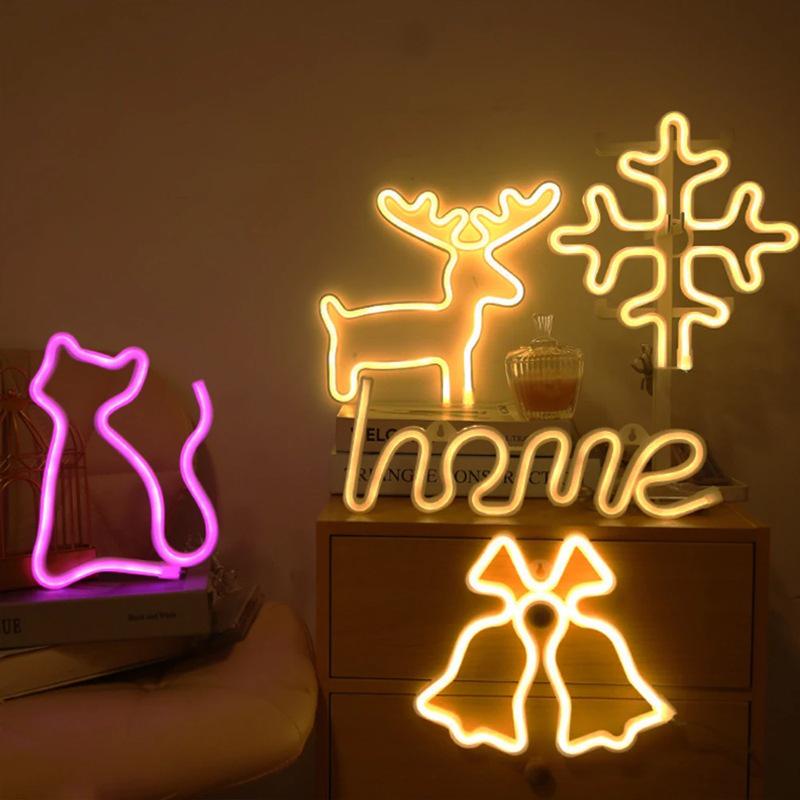 LED Neon Atmosphere Lights for E-sports Room & Broadcast Background Decor
