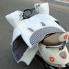 Plush Thickened Winter Windproof Cover for Electric and Battery Motorcycles - Waterproof and Universal for All Seasons.
