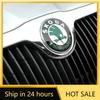 Car Sticker 2025 Hot 3D ABS 80/90mm Car Front Grille Trunk Logo Sticker For Skoda Octavia 2 3 A5 A7 Kodiaq Fabia Rapid 3 Karoq S