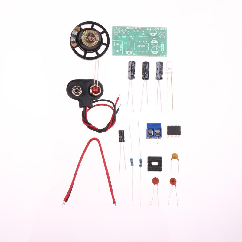 

Wireless Audio Transmission Kit with Laser Infrared Technology for Fun Electronic Education, 1/2 Sets