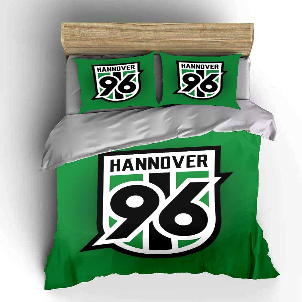 "Hannover 96 Logo Pattern." Bedding Sets Duvet Cover Sets Duvet Covers Pillowcases(1 * Duvet Cover 2 * Pillowcases, Without Duvet Insert)