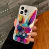 Graffiti sunglasses rabbit for Apple 15Promax phone case iPhone16 cute 14 new 13 premium 17