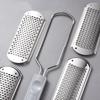 1 PC Double-sided Foot Scrubber Foot Grinder To Remove Dead Skin Horny Foot Stone Stainless Steel Foot Scrubber ZPG