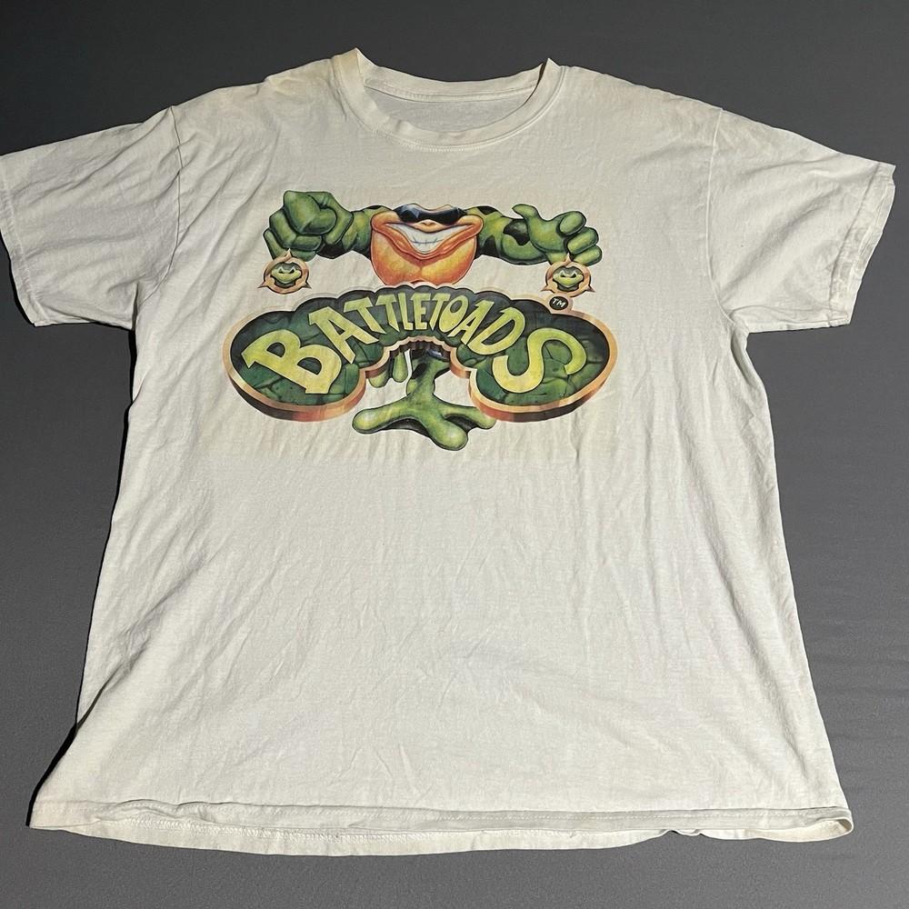 Retro Arcade Gaming Graphic Tee Vintage Style Classic Art Medium Unisex T-Shirt S