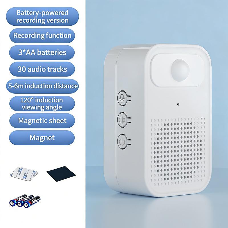 Welcome Door Sensor Store Welcomer Voice Prompter Sensor Infrared Induction Home Outdoor Doorbell