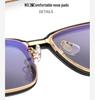 6127 Men's Half-Frame Magnetic Multifunctional Sunglasses: Polarized & Prescription-Compatible