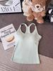 Damen-Schlankheits-Camisole im amerikanischen Stil: Sexy ärmellose Weste für Frühling/Sommer Innen- & Außenbekleidung