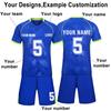 Men's Soccer Jersey Set Quick Dry Athletic Uniforms with Shorts and Socks for Training and Competition