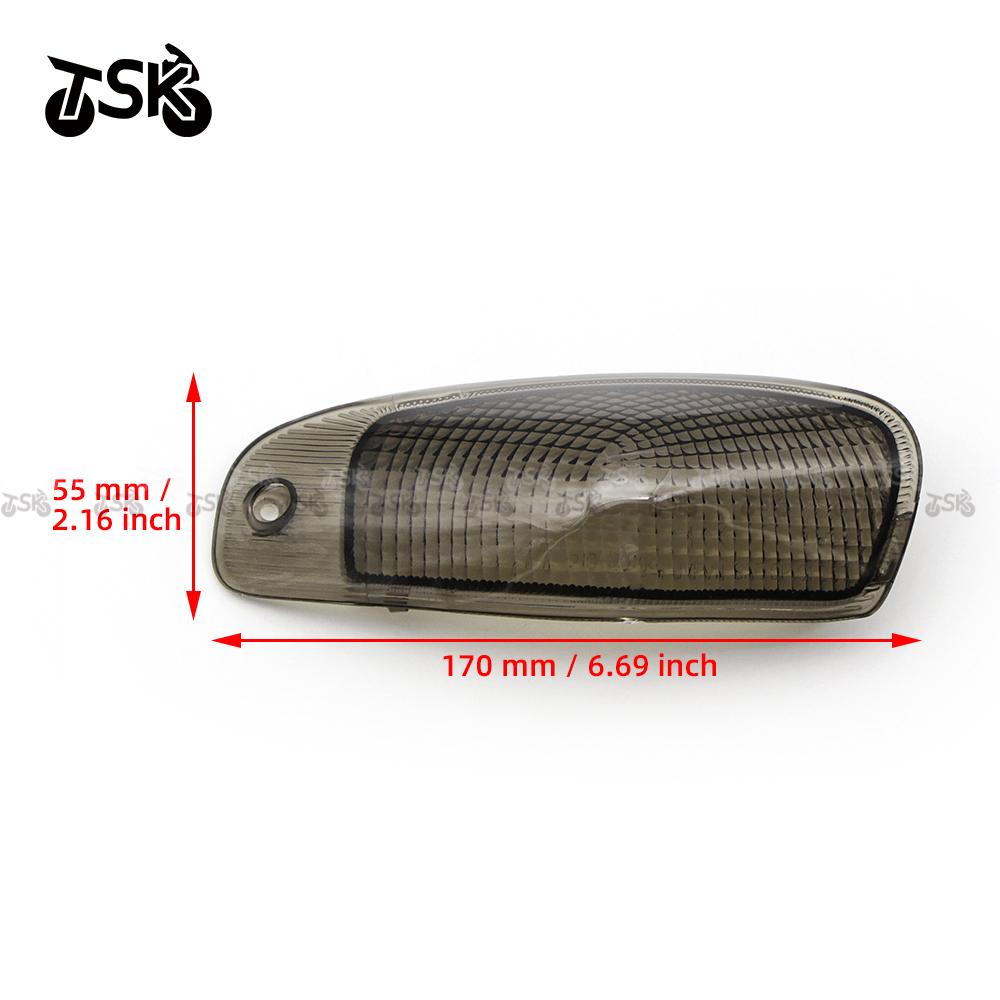 Turn Signal Light Lens For KAWASAKI ZZR 400/500/600 ZZR400 ZZR600 ZX600E 1994- 2004 Motorcycle Indicator Lamp Cover Housing
