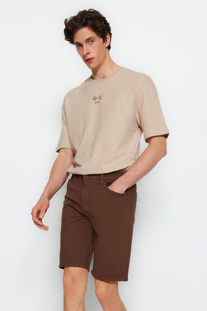 Men's Fashion New Shorts & Bermuda White Regular Fit Flexible Fabric Denim Jeans Shorts