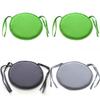 Modern Minimalist Round Sponge Seat Pad With Removable Cover For Living Room