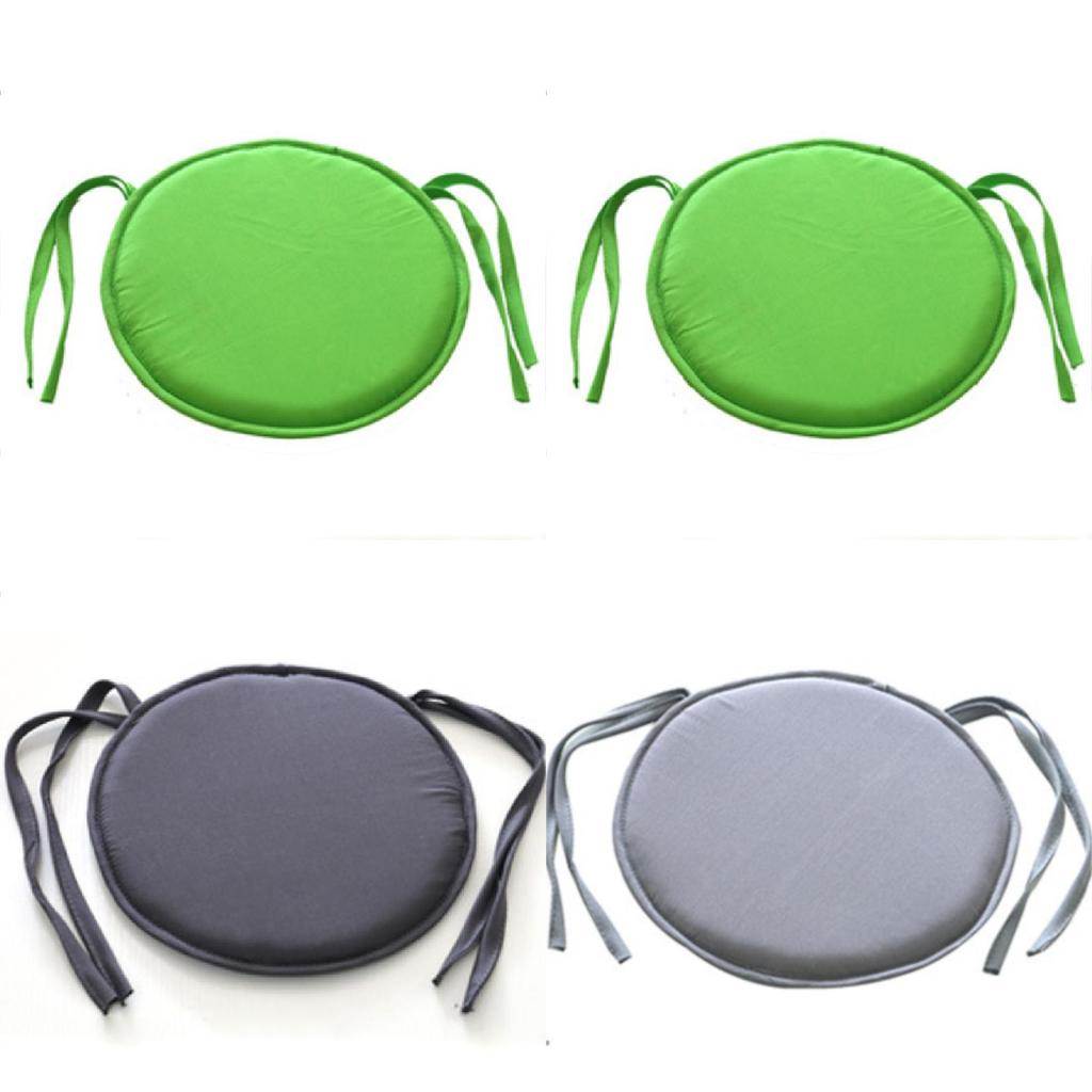 Modern Minimalist Round Sponge Seat Pad With Removable Cover For Living Room