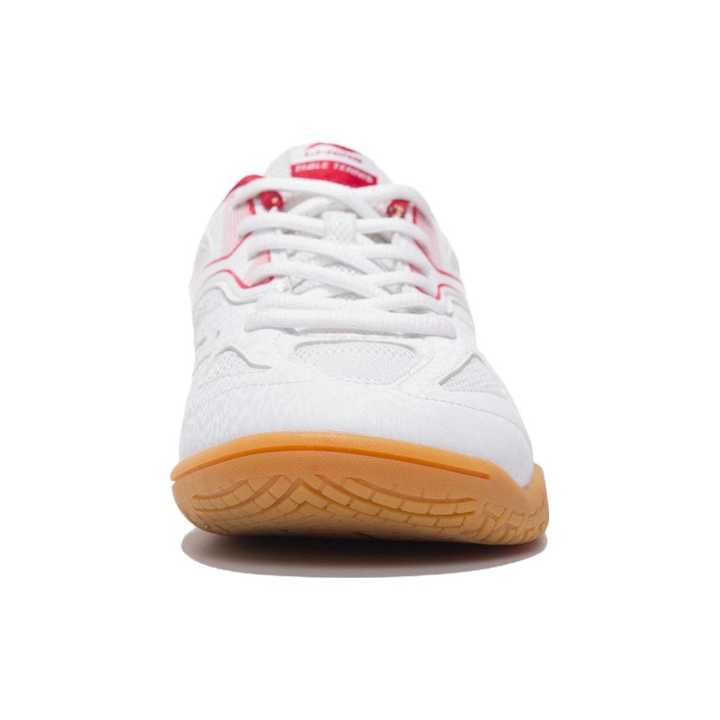 New LiNing Anti Slip Wear Resistant Low Top Training Shoes Women's White Red APTP006-2