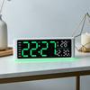 New Electronic Clock Simple Multi-function Clock Rectangular Large Font Alarm Clock Can Be Hung Vertical Clock 1101