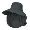 Sun Protections Meshes Fisherman Hat Hiking Outdoor Beach Cap Large Brims Sun Hat Men Women Breathable Fishing Cap