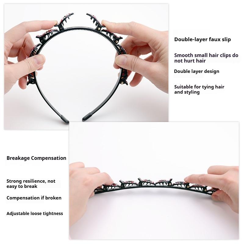 Hairband for Women with Bangs, Hair Clips, Headbands, Hair Tools, Ribbons