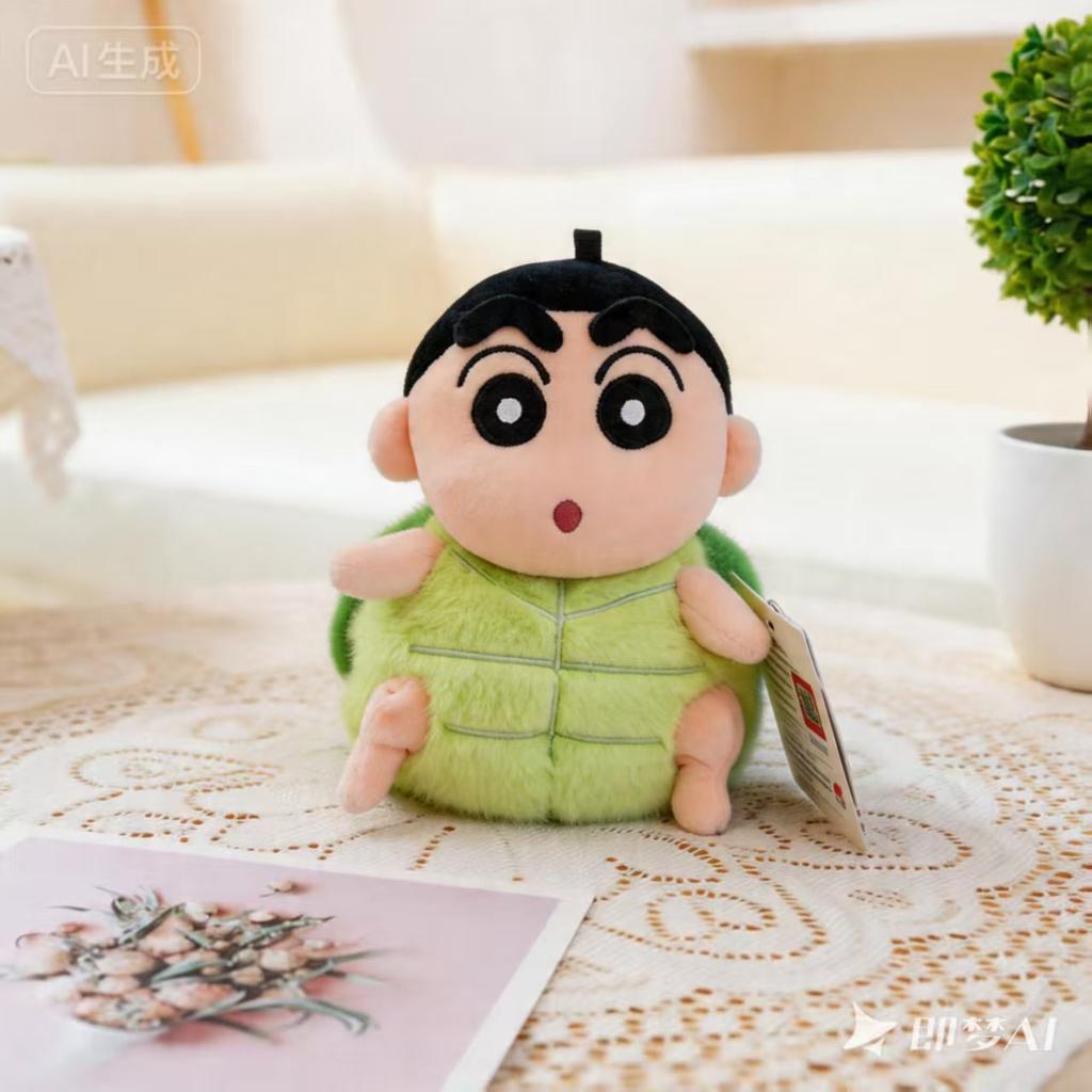 High Quality Crayon Shin-chan Plush Doll - Transformable Bee Penguin Deer Turtle Stuffed Toy - Funny Desktop & Car Ornament Gift