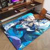 1pc Genshin Impact Neuvillette1 Design Printed Area Rug Carpet for Bedroom Living Room Home Decor Rugs Mat Non Slip Mat Rug for Bedside