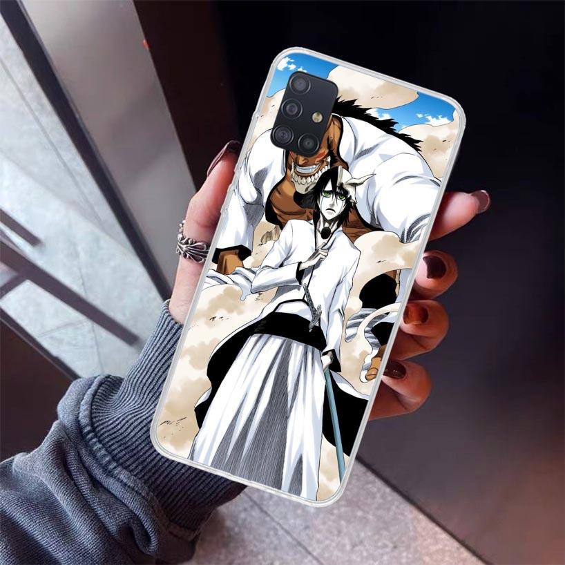 Bleach Aizen Sousuke Phone Case For Samsung Galaxy A52 A51 A50S A32 A22 A12 A02S A72 A71 A31 A70 A30S Note 20 Ultra 10 Plus S10