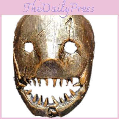 Mască Horror Măcelar Dead By Daylight pentru Halloween din Rășină pentru Petreceri cu Costume și Evenimente Tematice