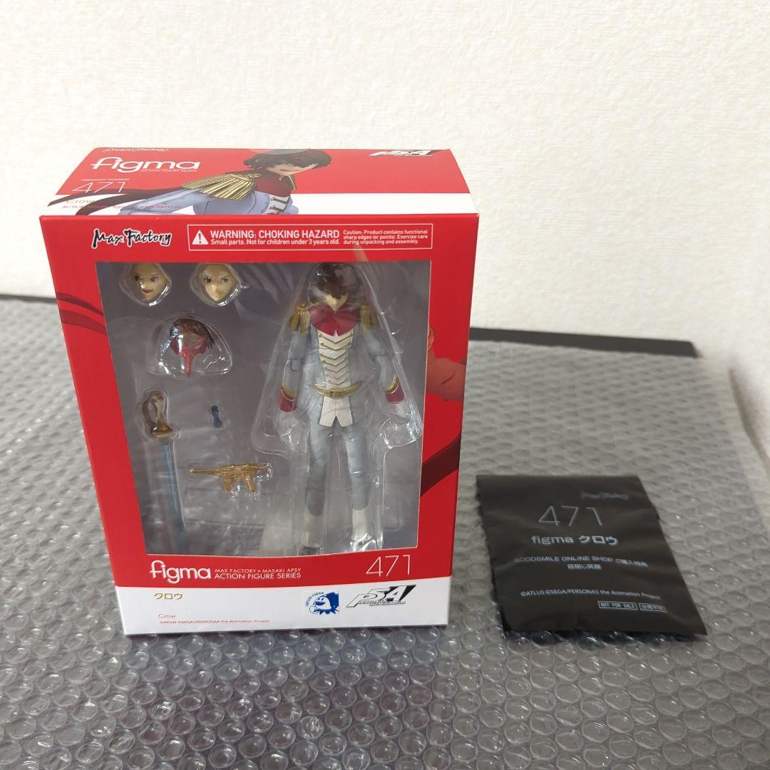 

[USED] figma 471 Crow Persona 5 Figure with Bonus