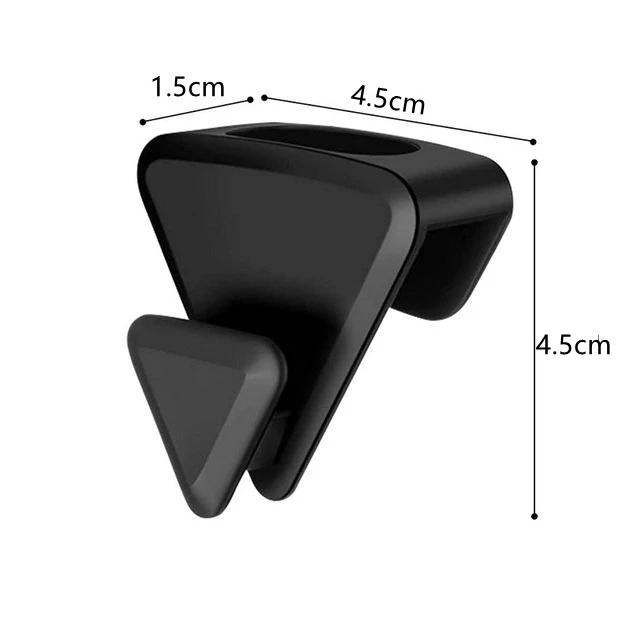 

12/18/30 шт. Рубиновое пространство Треугольная многофункциональная пластиковая вешалка-соединитель Штабелируемый складной крючок Вешалка для гардероба Стойка для хранения одежды 12pcs чёрный