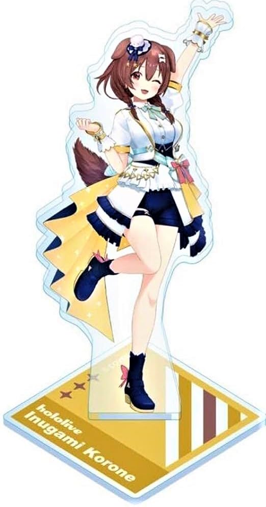 

Inugami Korone Acrylic Stand Bright Costume Hololive 4th Fest Event Official Goods