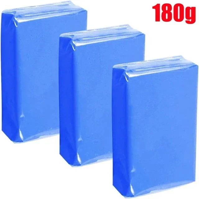 1-3Pcs Car Wash Cleaner Sludge Mud Vehicle Detailing Magic Cleaning Mud Blue Car Washing Mud Auto Detailing Cleaner Tool