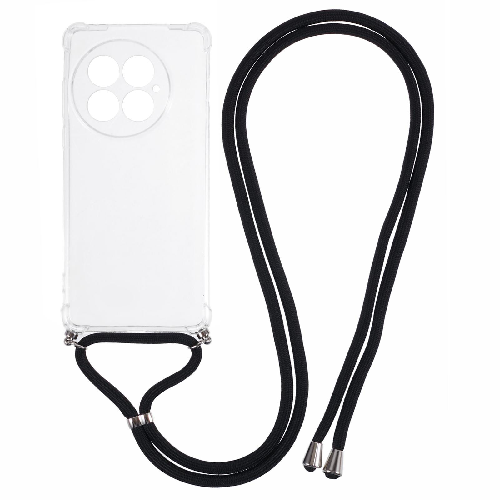 

Для чохла OnePlus 13 Посилений кут TPU Прозора кришка телефону зі шнурком Style A