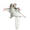 22cm Hansa Grey Sugar Glider Plush Soft Cuddly Realistic Stuffed Animal Fun Toy