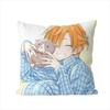 SSasaki And Miyano Pillow Case For Car Sofa Decorative Home Doublesided Print Plush Square Throw Pillow Cushion Cover