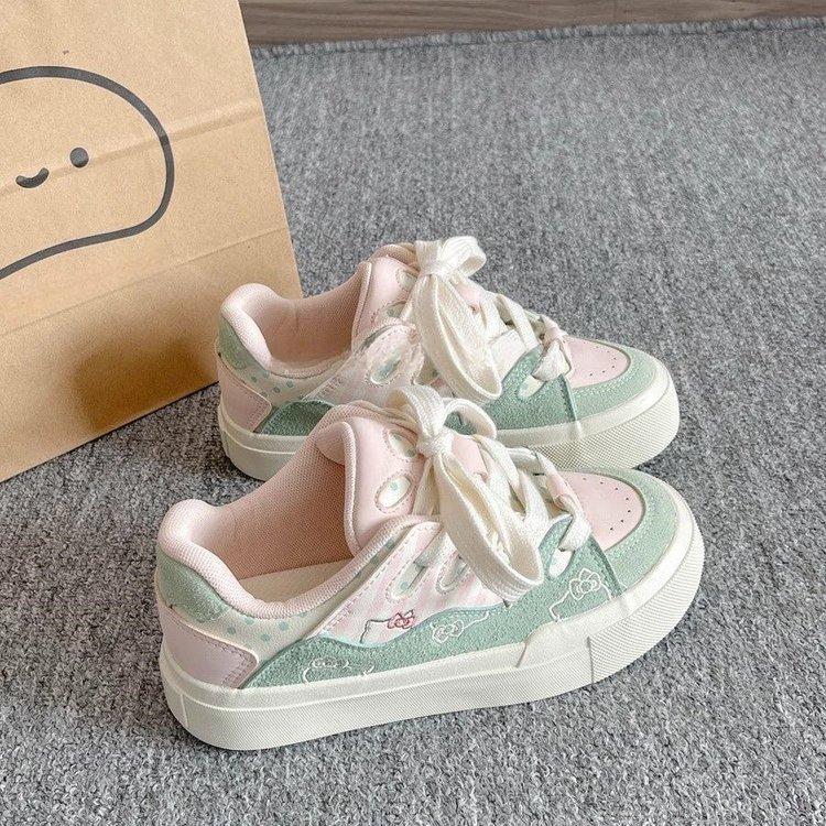 22 spring, summer, autumn and winter new board shoes student shoes low-top round head belt