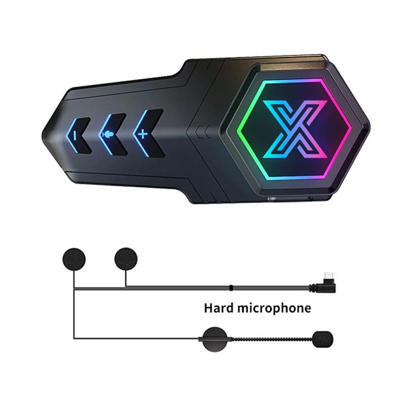 

X-20 Motorcycle Helmet Bluetooth Headset Call Quality One-Touch Wake-Up Voice Assistant CVC And DSP Noise Reduction Improve