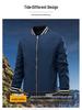 Chaqueta Bomber Ligera Cortavientos para Hombre - Ropa Exterior Casual Talla Europea