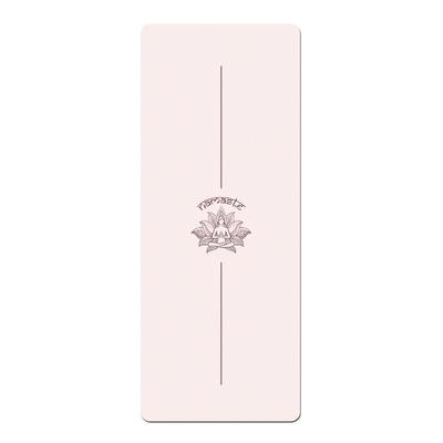 Modern Simple Solid Color Diatom Mud Yoga Mat Non-Slip Body Position Line Exercise Fitness Mat Widening Strip Yoga Mat